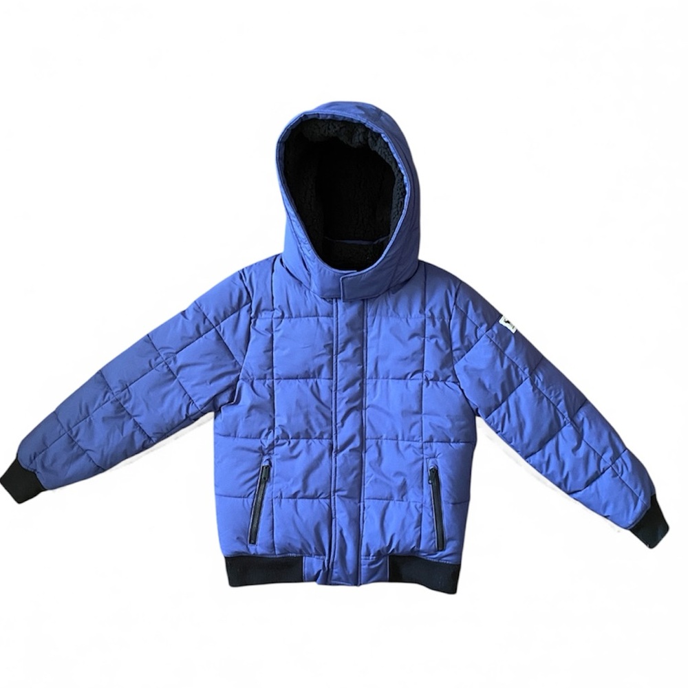 Abercrombie Kids Winter Hooded Jacket with Cozy Black Lining Size Youth 11/12